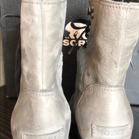 NWT Sorel After Hours lace Boot / bootie wedge - Picture 7 of 12